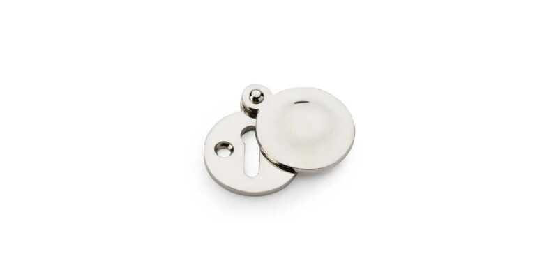 Alexander and Wilks Standard Profile Round Escutcheon with Harris Design Cover