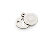 Alexander and Wilks Standard Profile Round Escutcheon with Harris Design Cover