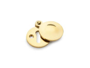 Alexander and Wilks Standard Profile Round Escutcheon with Harris Design Cover