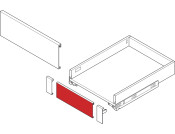 MX Slim A Panel 1100mm 89/128/175mm Gry