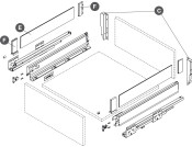 MXS Glass Panel Holder Set Ant