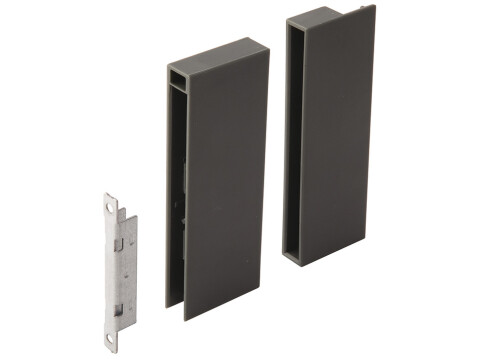Glass Panel Holder Set, for H&auml;fele Matrix Box S Glass Side Panels