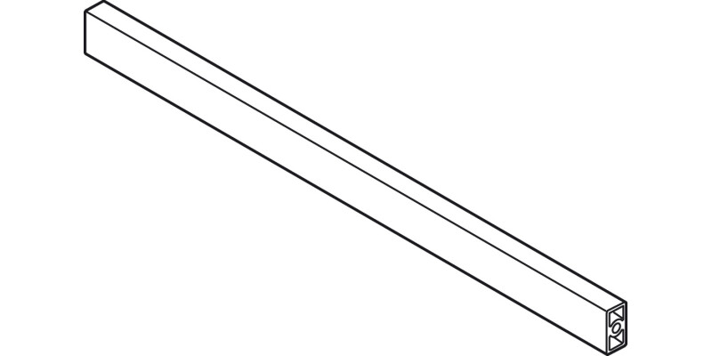 MXS Front Cross Rail Set 1100mm Alu Gry