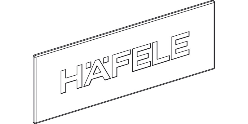 MXS Hafele Logo Cover Cap Pl Gry