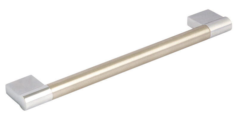 Bar Handle, Stainless Steel, Fixing Centres 160-192 mm, Lydiate