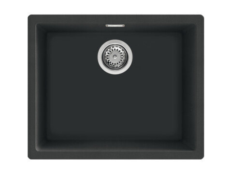 Sink, 1.0 Bowl, Composite, Smeg Quadra