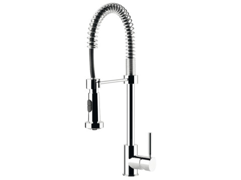 Mixer Tap, Single Lever, with Pull Out Spray, Smeg