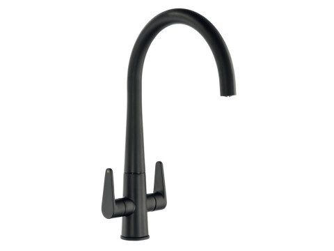 Mixer Tap, Dual Lever, C-Spout, Abode Coniq R