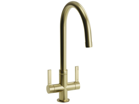 Mixer Tap, Dual Lever, C-Spout, Abode Pico