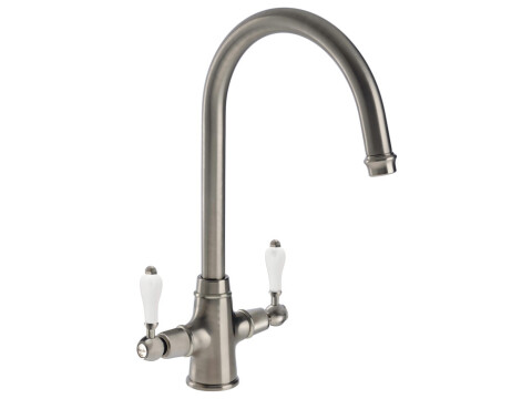Mixer Tap, Dual Lever, C-Spout, Abode Ludlow