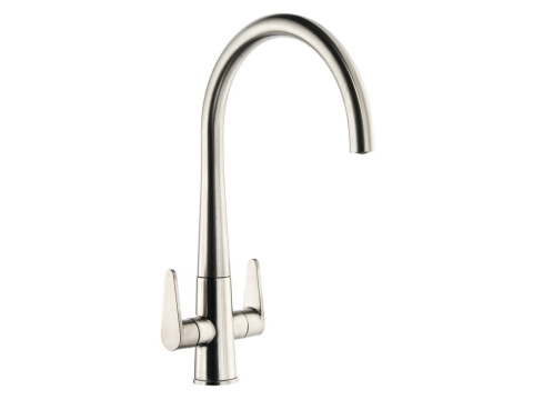 Mixer Tap, Dual Lever, C-Spout, Abode Coniq R