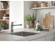 Grohe K700 464mm 1.0B UH Sink SS