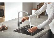 Grohe K700 UM 550mm 1.0B UH Sink SS
