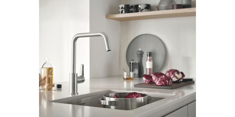 Grohe K700 UM 550mm 1.0B UH Sink SS