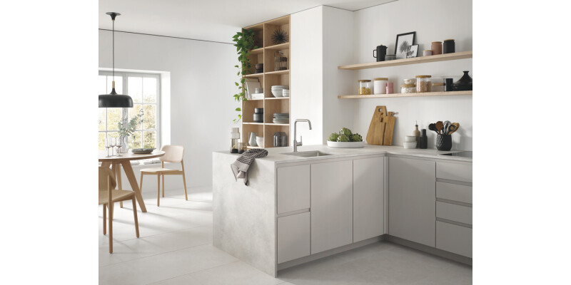 Grohe K700 UM 550mm 1.0B UH Sink SS