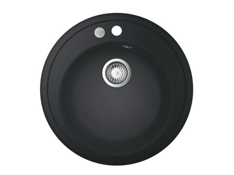 Sink, 1.0 Bowl, Quartz Composite, Round, GROHE K200