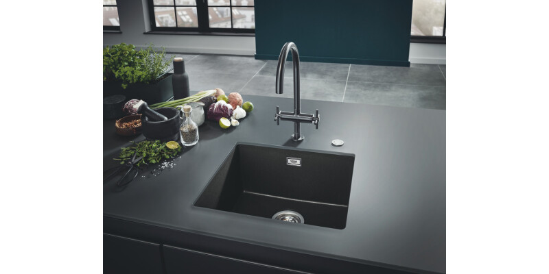 Grohe K700 31653AP0 1.0B Sink Cmpt Blk
