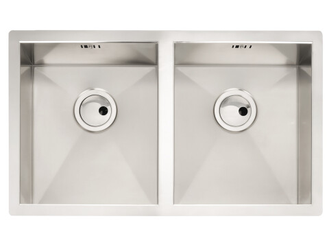 Sink, 2.0 Bowl, Stainless Steel, Abode Matrix R0