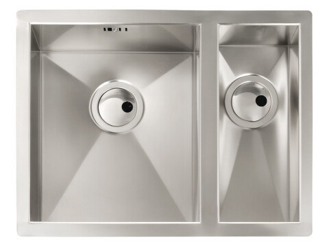 Sink, 1.5 Bowl, Stainless Steel, Abode Matrix R0