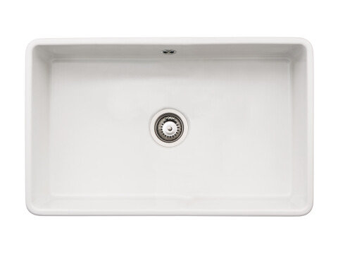 Sink, 1.0 Bowl, Ceramic, Abode Provincial