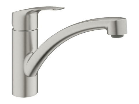 Mixer Tap, Single Lever, Low Spout, GROHE Via Contemporary