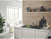 Grohe Via 30465DC0 Sg Lvr Low Tap BSS