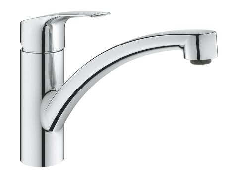 Mixer Tap, Single Lever, Low Spout, GROHE Via Contemporary