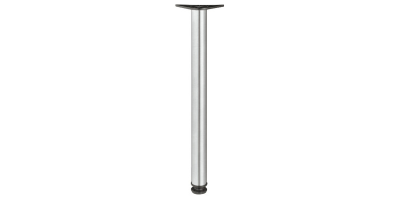 Table Leg, Height 710 mm, &Oslash; 60 mm, Tubular Steel