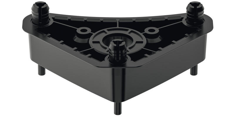 Plinth Foot Top Section, for H&auml;fele AXILO