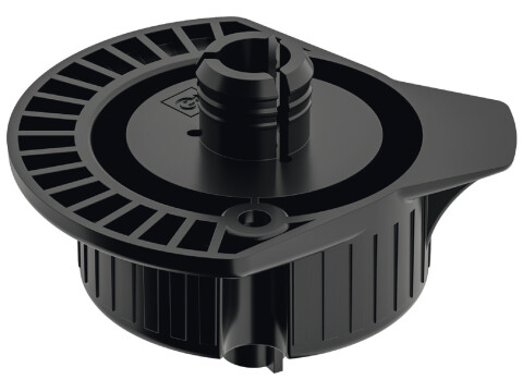 Plinth Foot Top Section, for H&auml;fele AXILO