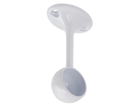 Rail End Bracket, Deluxe, &Oslash; 25 mm, Zinc Alloy