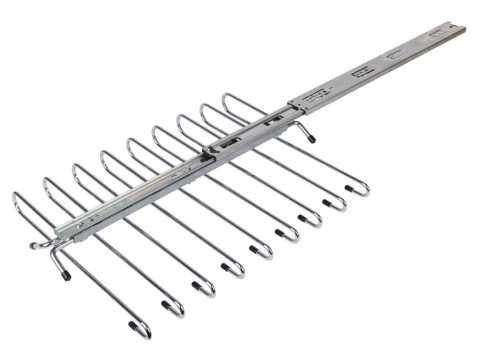 Pull Out Rails, for Trousers, Steel
