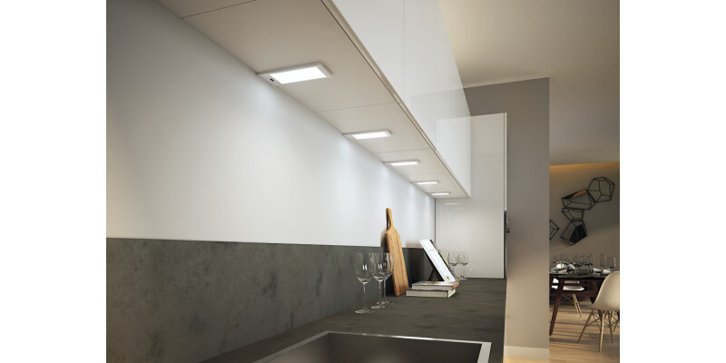 LooxC LED K-Pad DL SM 24V/5W 3000K SS