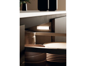 LooxC LED Hiddi Lgt 24V/3W 3900K Blk/Wht