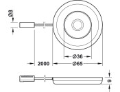 Loox5 LED2027 DL D65mm 12V/2.6W 5000K S