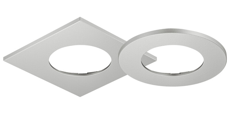 Loox Bezel RM 65x65mm Metal Blk