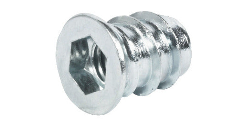 Screw-In Sleeve, with Rim, Steel