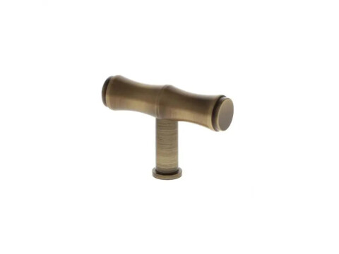 Alexander and Wilks Crispin Bamboo T-bar Cupboard Knob