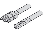 Loox5 8mm COB IP20 Drv-Lgt Lead 24V 0.5m