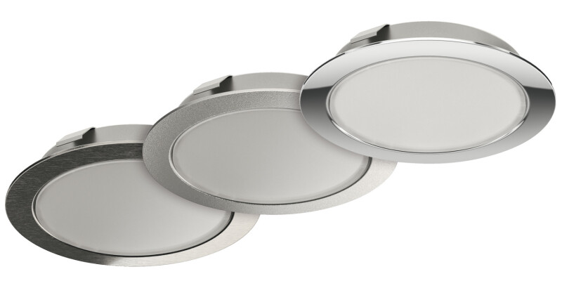 LED Downlight 12 V, &Oslash; 65 mm, Rated IP20, Packed Set, Loox LED 2047