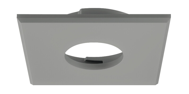 Bezel, Recess Mounting, for Loox LED 2090