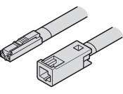 Loox5 LED Ext Lead 12V 1.0m MC