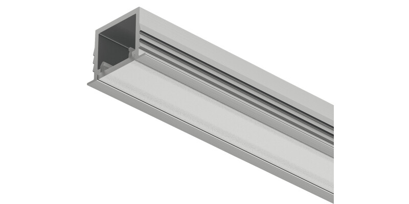 Aluminium Profile, for Recess Mounting Loox5 LED Flexible Strip Lights, 1103