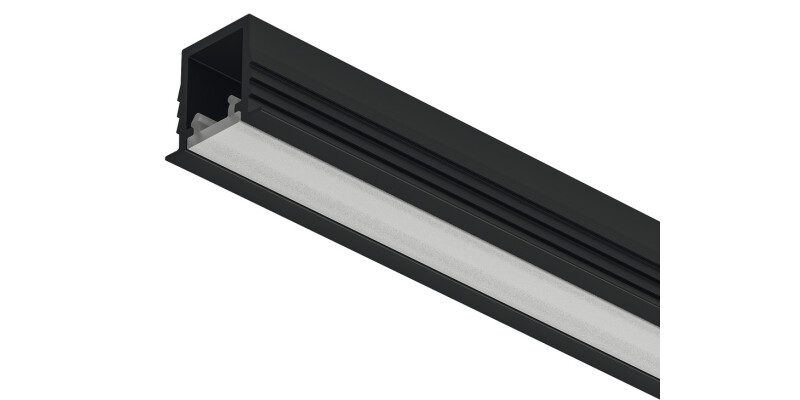 Aluminium Profile, for Recess Mounting Loox5 LED Flexible Strip Lights, 1104
