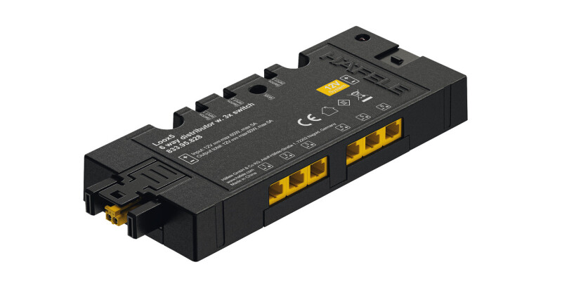 Distributor 12 V, 6-Way, with Switching Function