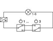 Loox5 6-Way Distr+3Swt BoxBox 12V/60W
