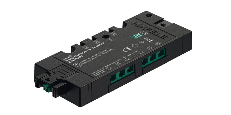 Distributor 24 V, 6-Way, with Switching Function