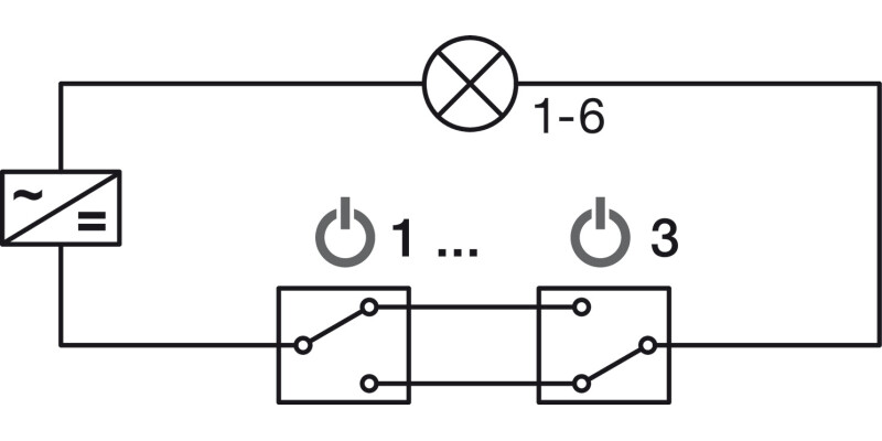 Loox5 6-Way Distr+Swt BoxBox 24V/120W
