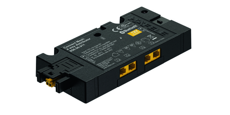 Distributor 12 V, 4-way, H&auml;fele Connect Mesh Eco