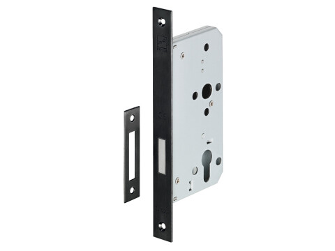Profile Cylinder Lock, Mortice Deadlock, for Flush Doors, Stainless Steel, Start